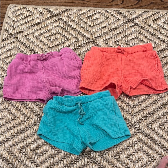 Kids Colorful Cotton Shorts Set - Picture 1 of 8